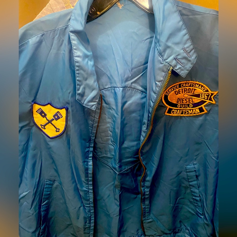 Vintage mechanic union jacket